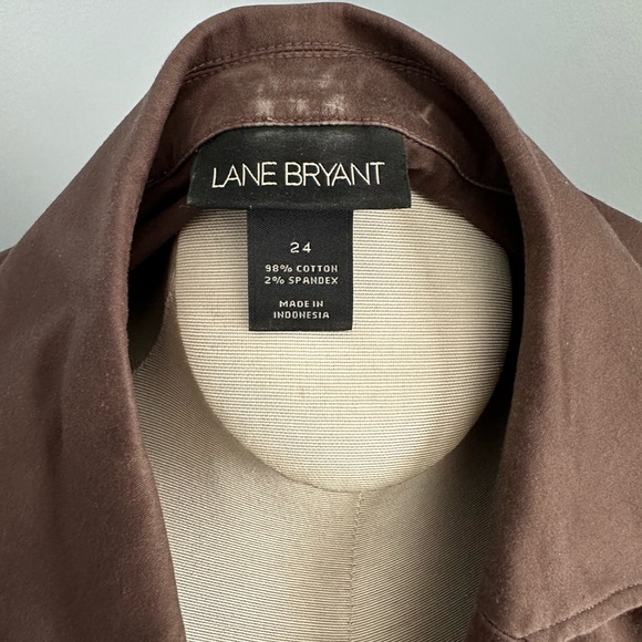 Lane Bryant Brown Jacket Size 24 - Picture 8 of 8